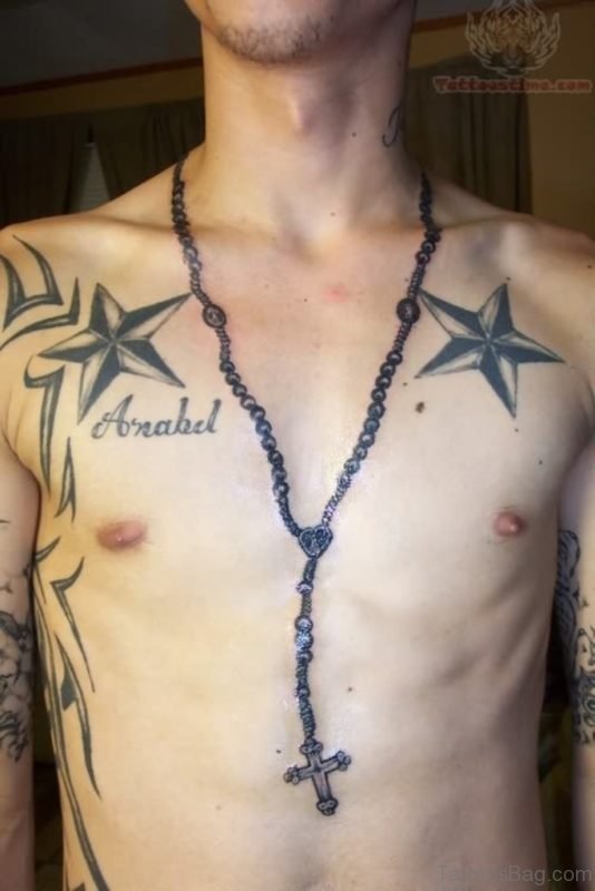 Two Nautical Star Tattoo