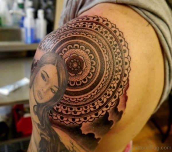 Unique Mandala Tattoo