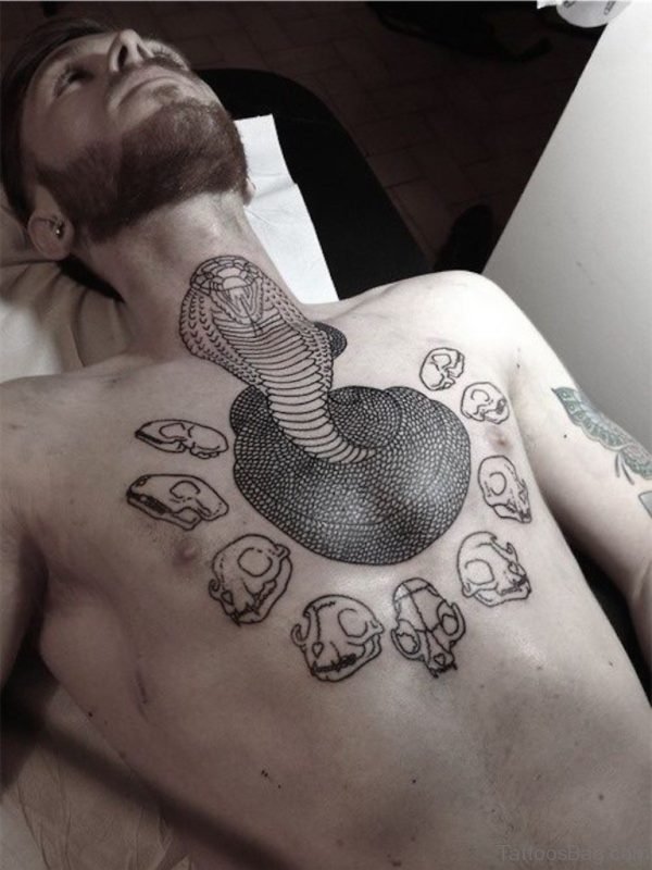 Unique Snake Tattoo