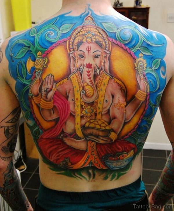 Very Nice Ganesha Tattoo