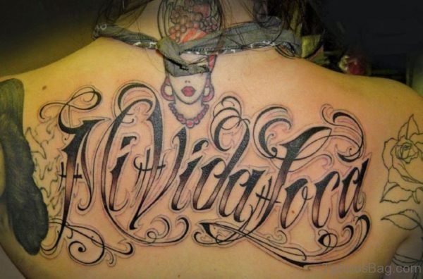 Wonderful Ambigram Tattoo