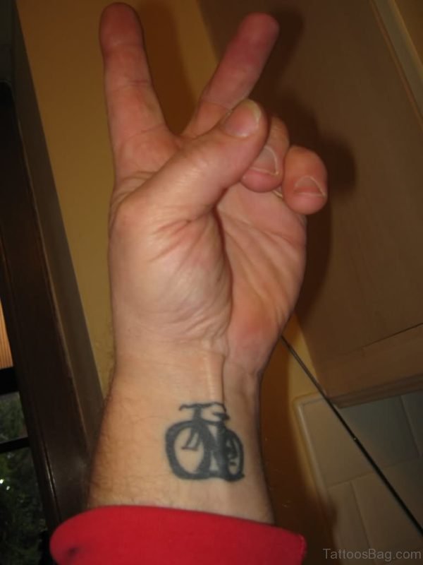 Wonderful Cycle Wrist Tattoo
