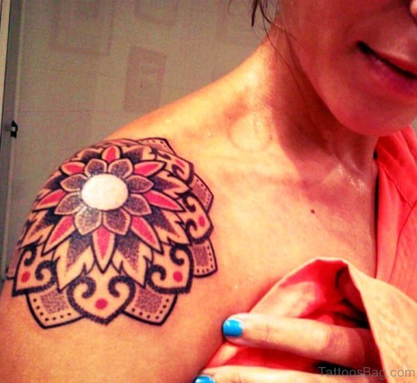 Wonderful Lotus Designer Tattoo