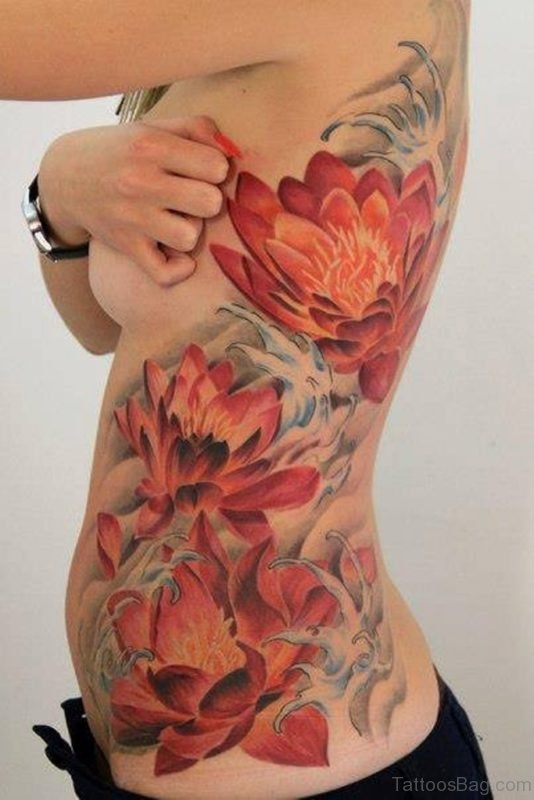Wonderful Lotus Tattoo