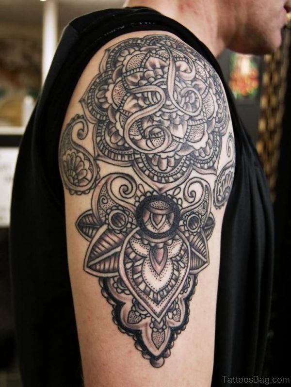 Wonderful Mandala Tattoo Design