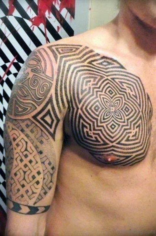 Wonderful Tribal Tattoo Design