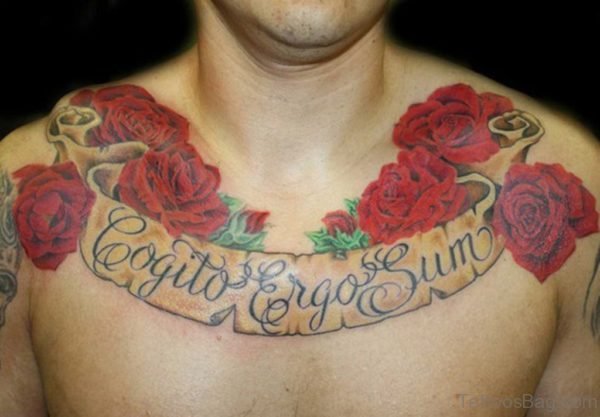 Wording And Rose Tattoo