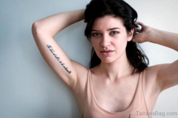 Wording Tattoo