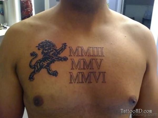 Words Chest Tattoo For Guys