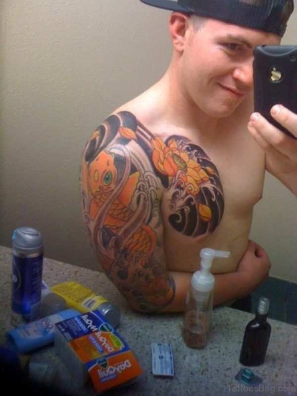 Yellow Fish Tattoo