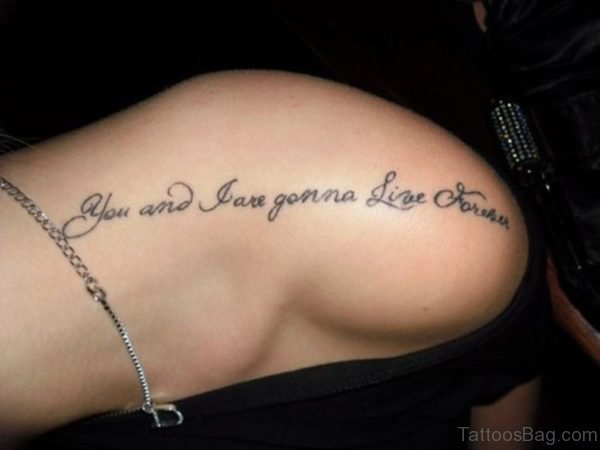 You and I Quote Tattoo