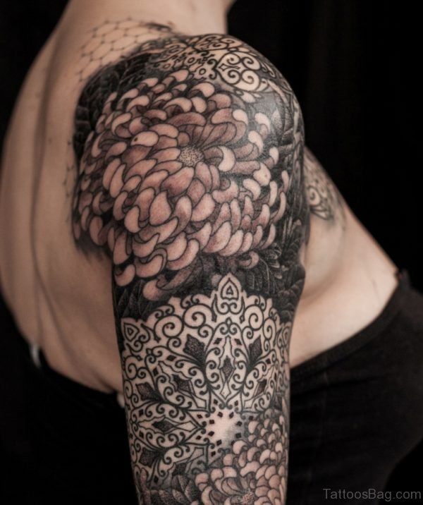 Lace Mandala Tattoo