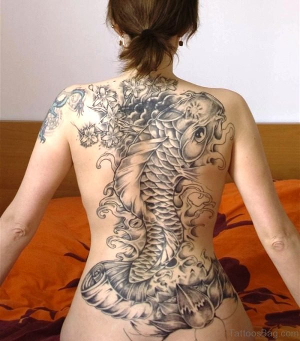 Adorable Tattoo On Back