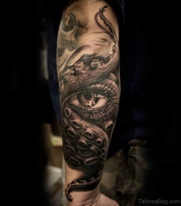 Amazing 3D Eye Tattoo