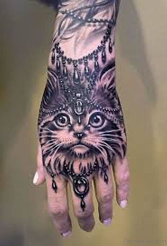 Amazing Cat Tattoo