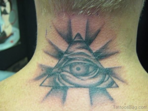 76 Excellent Eye Tattoos On Neck