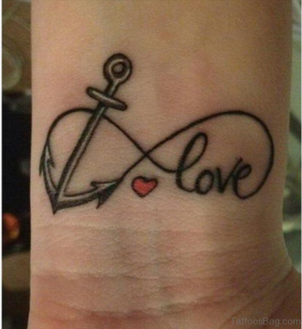 Anchor Tattoo On Wrist