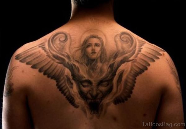 Angel And Devil Tattoo
