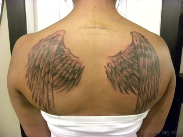 Wing Tattoos On Back