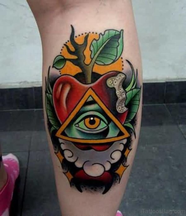 Apply Eye Tattoo On Hand
