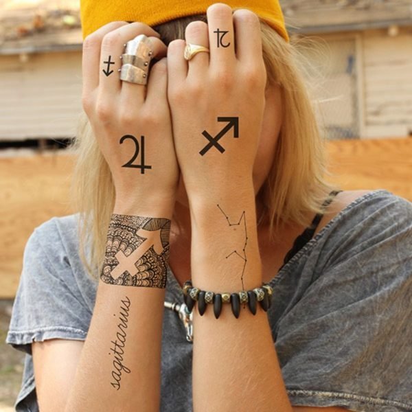 Arrow Tattoo On Hand