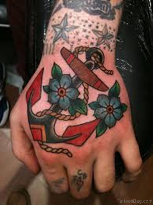 Attractive Anchor Tattoo