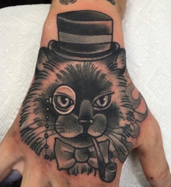 Attractive Cat Tattoo