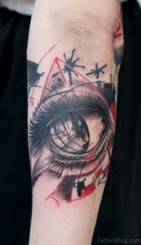 Attractive Eye Tattoo