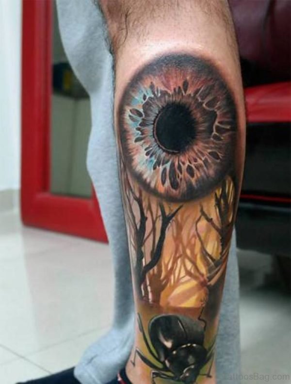 Attractive Eye Tattoo