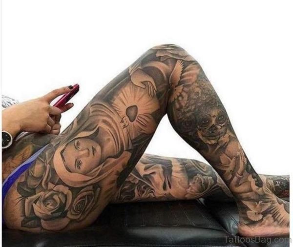 76 New Leg Tattoos