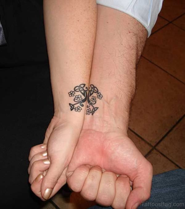 Attractive Wrist Tattoo