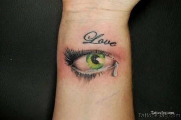 Eye Tattoo On Wrist