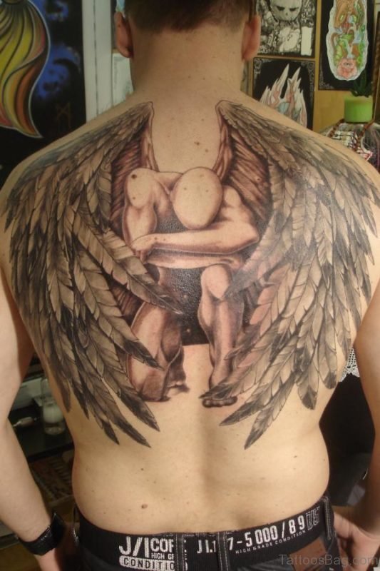 Awesome Angel Tattoo