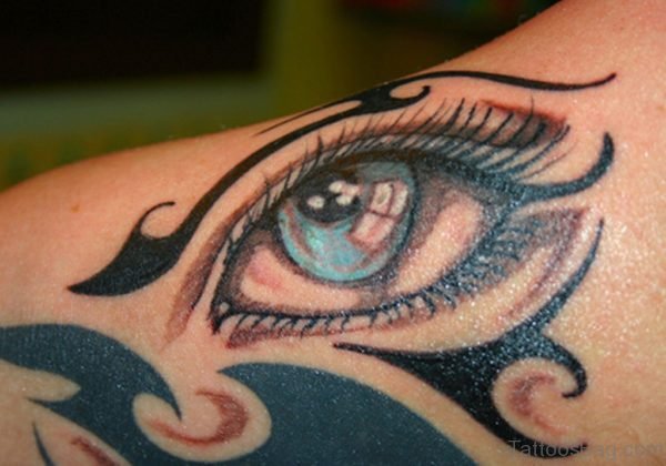 Awesome Eye Tattoo Design
