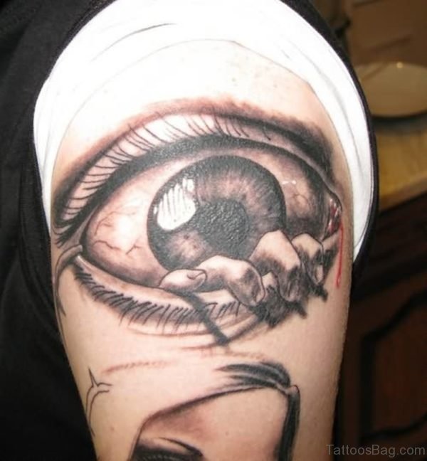 60 Superb Eye Tattoos For Shoulder