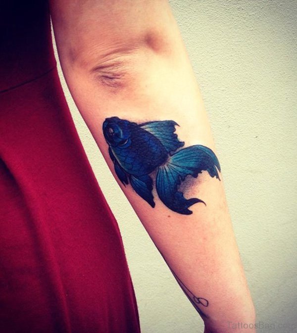 Fish Tattoo On Arm