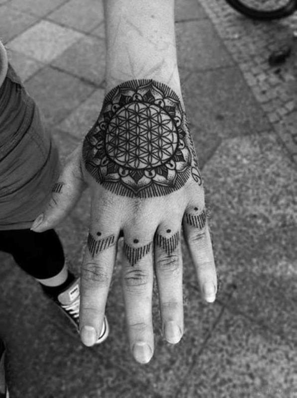 Awesome Geometric Tattoo
