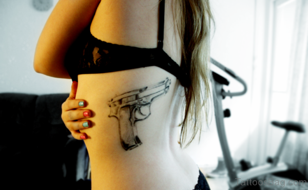 Awesome Gun Tattoo