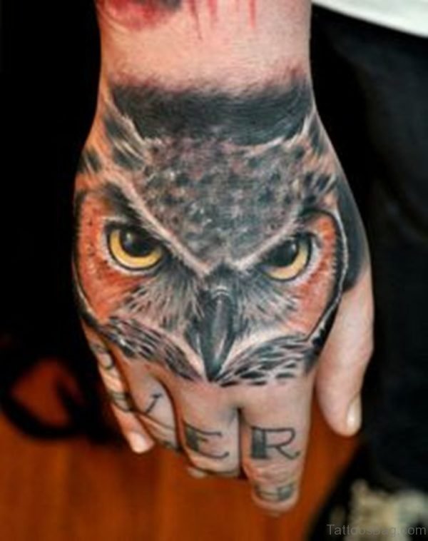 Awesome Owl Tattoo