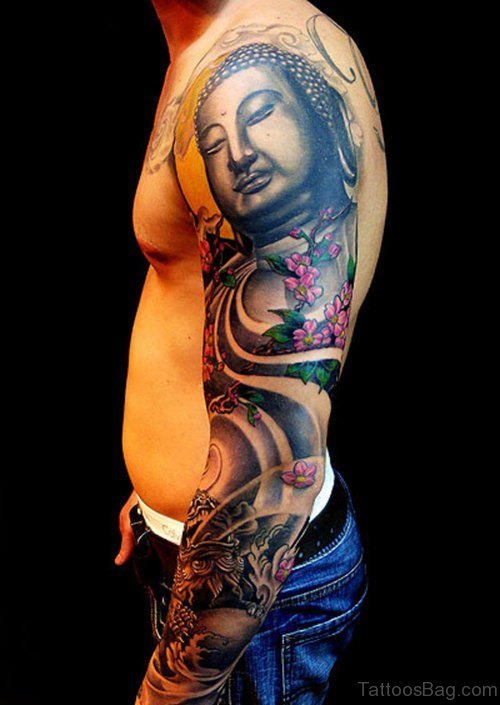 Religious Tattoo Design On Shoulder