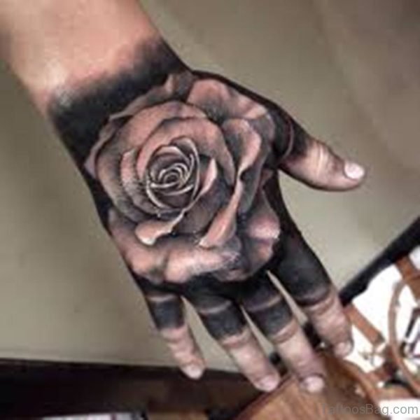 Awesome Rose Tattoo