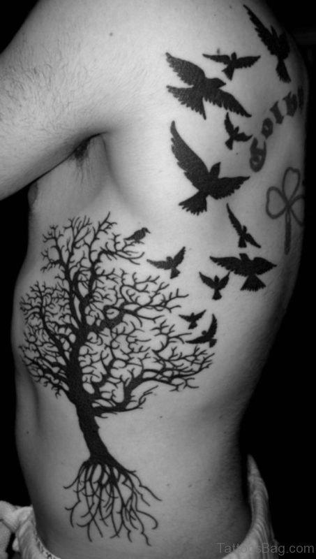 Awesome Tree Tattoo design