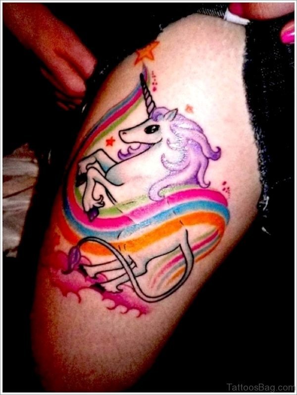 Awesome Unicorn Tattoo 1