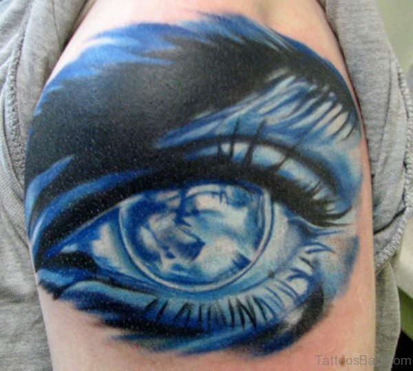 BLue Eye Tattoo