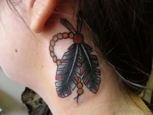Beautiful Feather Tattoo