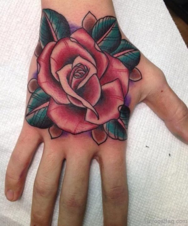 Beautiful Rose Tattoo