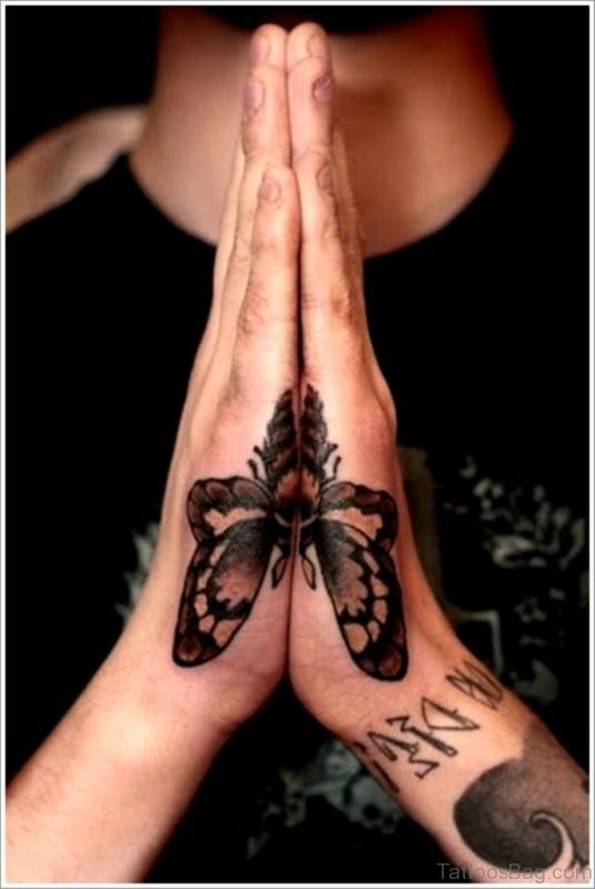 Bee Tattoo On Hand