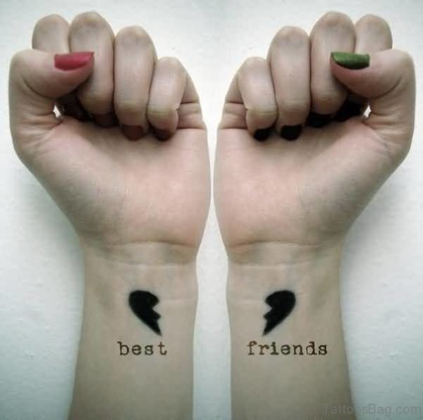 14 Lovely Broken Heart Tattoos On Wrist