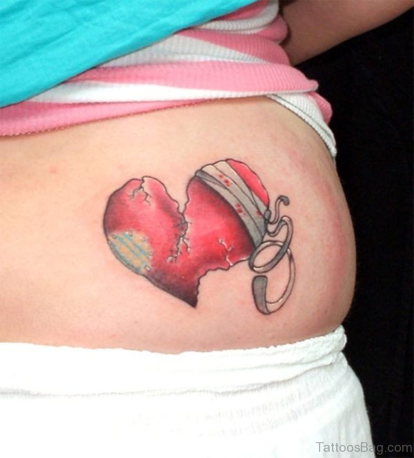 Big Heart With Wings Tattoo