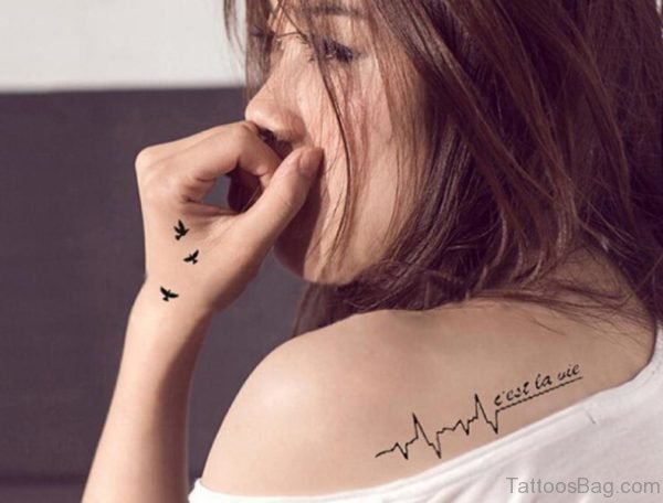 Bird Tattoo On Hand